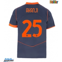 Inter Milan Manuel Akanji #25 Tredjedrakt 2025-26 Kortermet